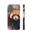 Red Panda in Watercolor - Impact Resistant Phone Case Samsung Galaxy S20 FE Glossy
